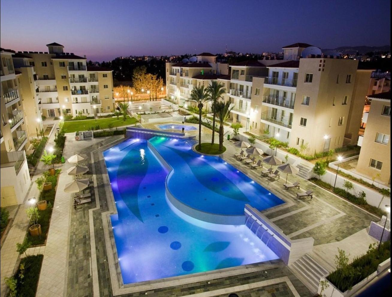 Апартаменты Elysia Park Ameliya 202 Пафос Экстерьер фото